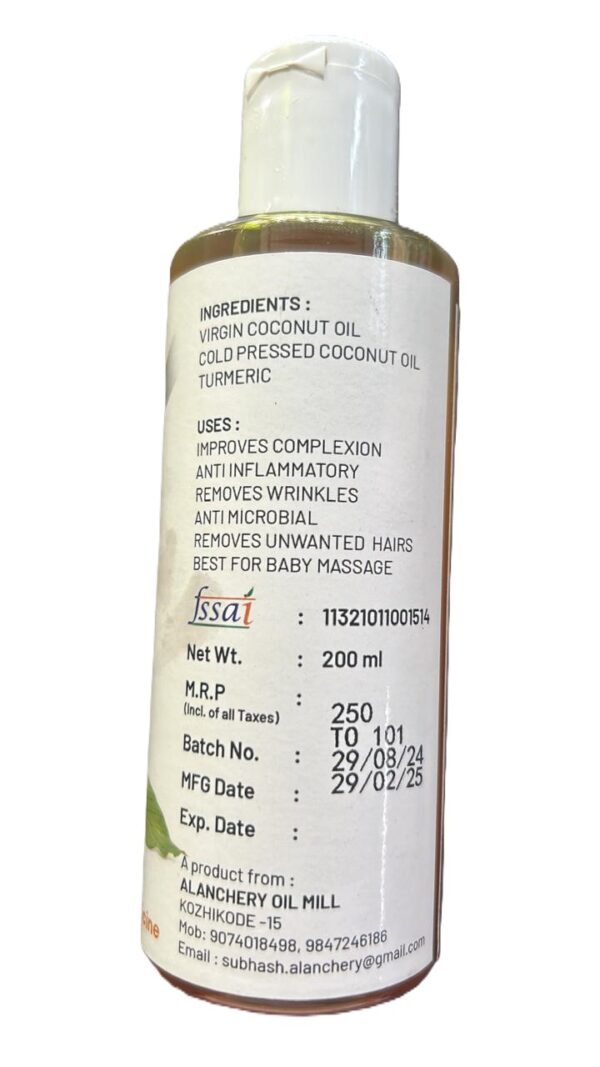 LOVA TURMERIC OIL -200ml - Image 2